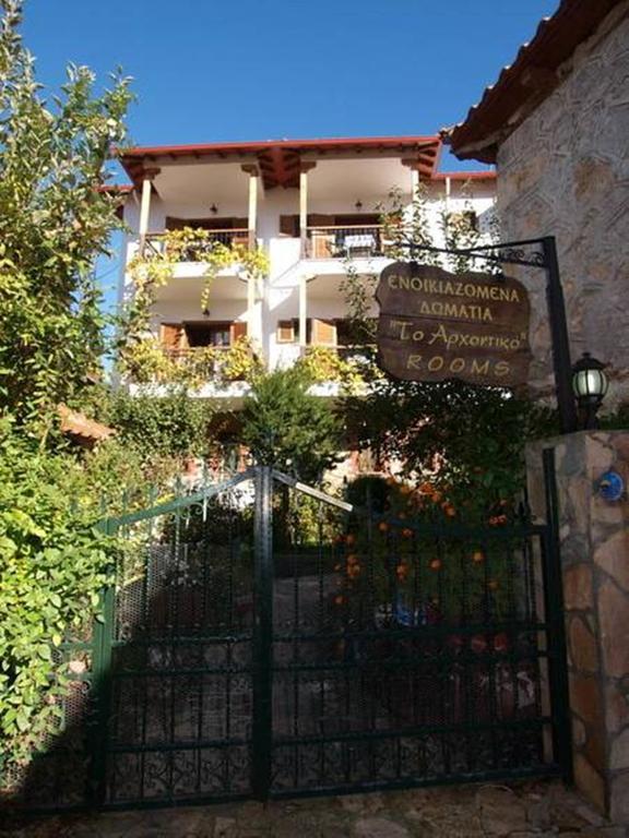 Arhontiko Hotell Psarades Exteriör bild